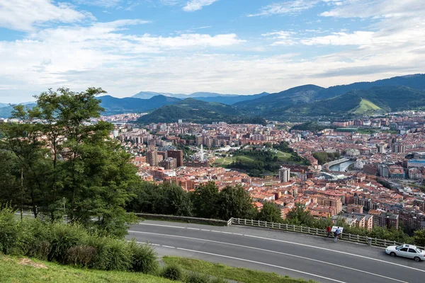 Bilbao España Sep 2020 Vista Panorámica Bilbao Desde Montaña Artxanda — Foto de Stock