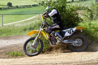 Windsberg, Almanya - 29 Haziran 2019 Motocross eğitimi Windsberg Almanya