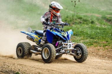 Warching, Almanya - 29 Haziran 2019 Motocross eğitimi