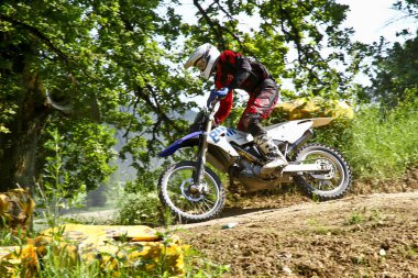 Warching, Almanya - 29 Haziran 2019 Motocross eğitimi