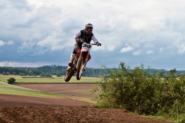 Windsberg, Almanya - 29 Haziran 2019 Motocross eğitimi Windsberg Almanya