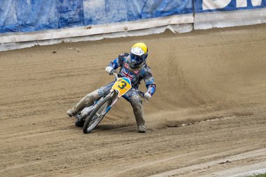 Pfarrkirchen, Almanya - 09 Eylül 2018: Almanya 'nın Pfarrkirchen kentinde uluslararası toprak yol yarışı