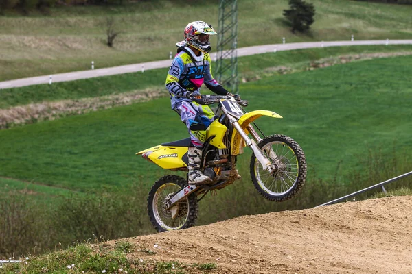 Warching, Almanya - 29 Haziran 2019 Motocross eğitimi