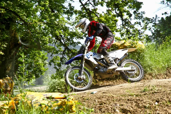 Ostrzeżenie Niemcy Czerwca 2019 Trening Motocyklowy Warching Germany — Zdjęcie stockowe