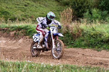 Windsberg, Almanya - 29 Haziran 2019 Motocross eğitimi Windsberg Almanya