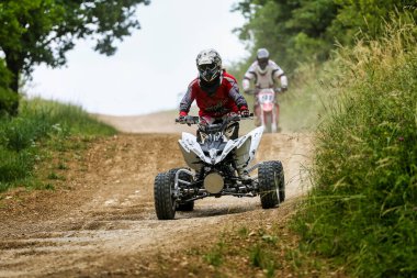 Warching, Almanya - 29 Haziran 2019 Motocross eğitimi