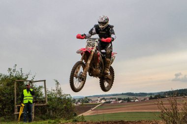 Windsberg, Almanya - 29 Haziran 2019 Motocross eğitimi Windsberg Almanya