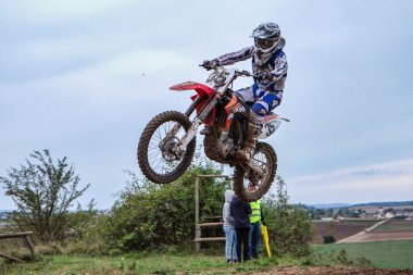 Windsberg, Almanya - 29 Haziran 2019 Motocross eğitimi Windsberg Almanya