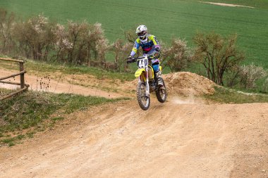 Warching, Almanya - 29 Haziran 2021 Motocross eğitimi