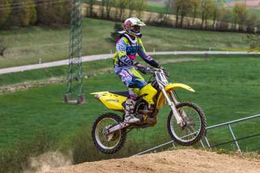 Warching, Almanya - 29 Haziran 2021 Motocross eğitimi