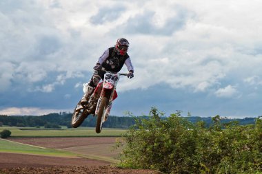 Windsberg, Almanya - 29 Haziran 2021 Motocross eğitimi Windsberg Almanya