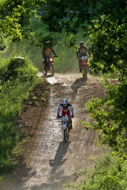 Warching, Almanya - 29 Haziran 2021 Motocross eğitimi