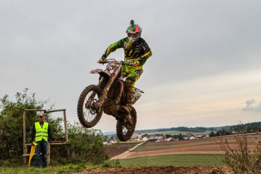 Windsberg, Almanya - 29 Haziran 2021 Motocross eğitimi Windsberg Almanya