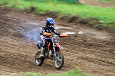 Windsberg, Almanya - 29 Haziran 2021 Motocross eğitimi Windsberg Almanya