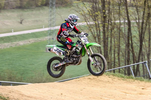 Warching Deutschland Juni 2021 Motocross Training Warching — Stockfoto