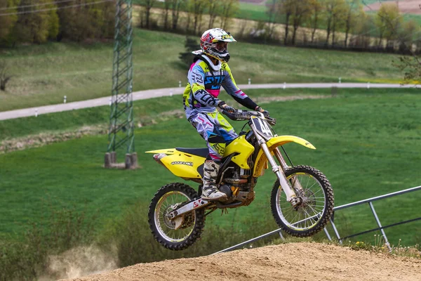 Warching Germany June 2021 Motocross Training Warching Germany — Stock Photo, Image