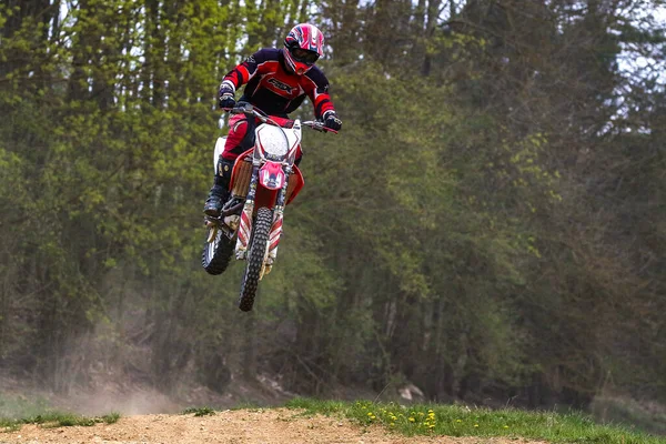 Warching Německo Června 2021 Motokrosový Výcvik Warching Germany — Stock fotografie