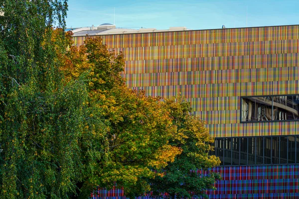 München Deutschland Oktober 2020 Moderner Museumsbau München Symmetrie Minimalismus — Stockfoto