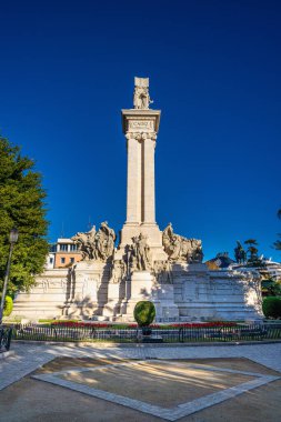 Monumento a la Constitucion de 1812, Cadiz, Endülüs İspanya
