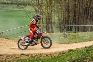 Warching, Almanya - 29 Haziran 2019 Motocross eğitimi