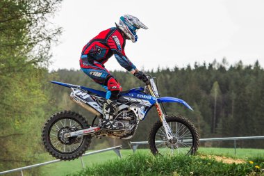 Warching, Almanya - 29 Haziran 2019 Motocross eğitimi