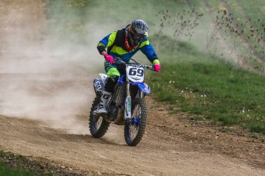 Warching, Almanya - 29 Haziran 2019 Motocross eğitimi
