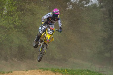 Warching, Almanya - 29 Haziran 2019 Motocross eğitimi