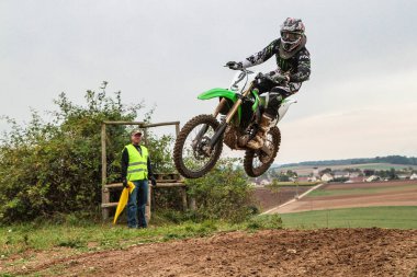 Windsberg, Almanya - 29 Haziran 2019 Motocross eğitimi Windsberg Almanya