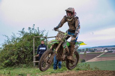 Windsberg, Almanya - 29 Haziran 2019 Motocross eğitimi Windsberg Almanya