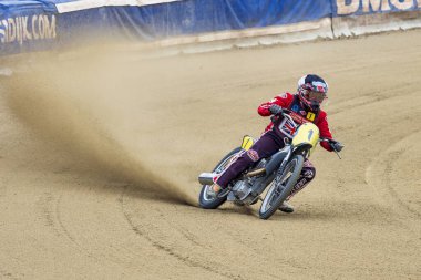 Pfarrkirchen, Almanya - 09 Eylül 2018: Almanya 'nın Pfarrkirchen kentinde uluslararası toprak yol yarışı