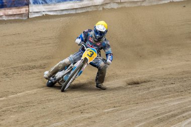 Pfarrkirchen, Almanya - 09 Eylül 2018: Almanya 'nın Pfarrkirchen kentinde uluslararası toprak yol yarışı