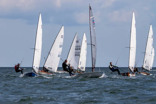 Travemünde Deutschland Juli 2018 Segelwoche Travemünde Deutschland — Stockfoto