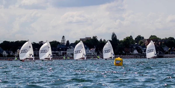 Travemuende Alemania Julio 2018 Semana Vela Travemuende Alemania — Foto de Stock