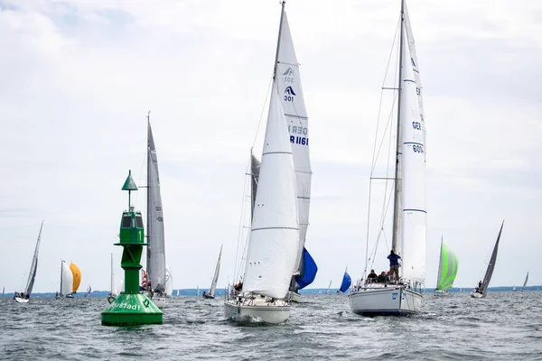 Travemuende Germany July 2018 Sailing Week Travemuende Germany — Stock Photo, Image