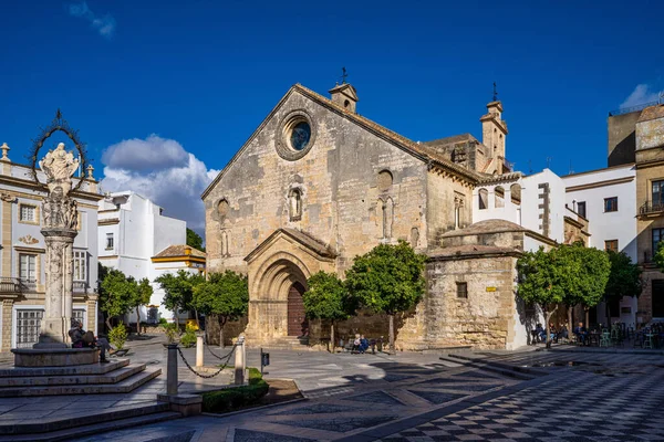 Jerez Frontera Spain Nov 2019 Historical Square Plaza Asuncion Jerez — 图库照片