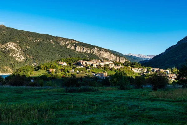 Saint Julien Verdon Provence Fransa Daki Lac Castillon Kasabası — Stok fotoğraf