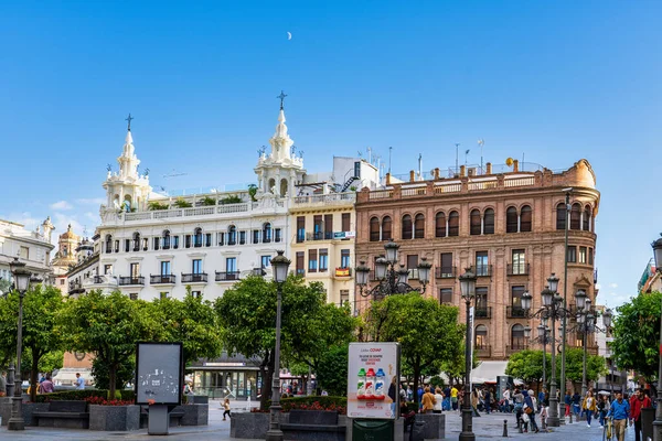 Cordoba Hiszpania Października 2019 Main Square Tendillas Plaza Las Tendillas — Zdjęcie stockowe