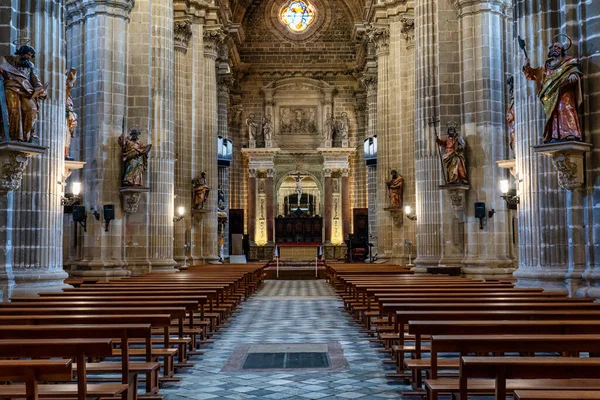 Jerez Frontera España Noviembre 2019 Interior Catedral Jerez Frontera Catedral — Foto de Stock