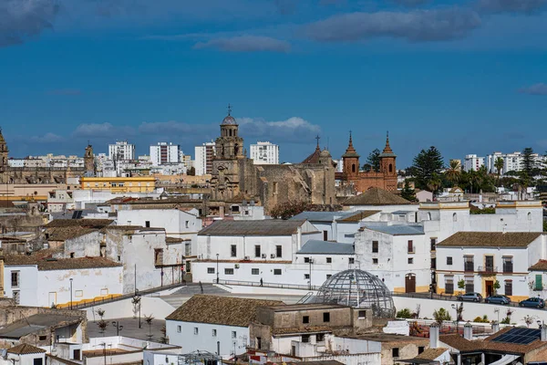 Jerez Frontera Spanien November 2019 Skyline Der Historischen Stadt Jerez — Stockfoto