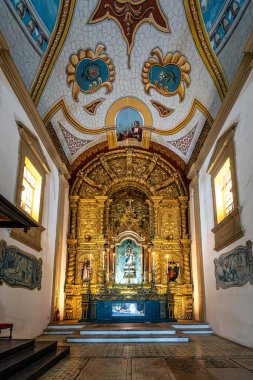 Sao Luis, Brezilya - 11 Ocak 2025: Sao Luis do Maranhao 'daki Katedral Metropolitana Katedrali ve piskoposluk sarayı, Nossa Senhora da Vitoria Katedrali başpiskoposluğun merkezidir.