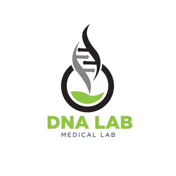 Lab Diseños Logotipos Modernos Para Salud Servicio Médico — Vector de stock