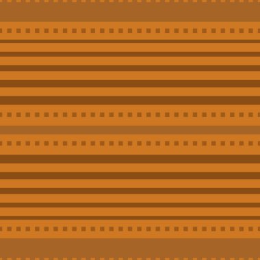 Vektör dikişli çizgili efekt kusursuz desen arkaplanı. Yatay çizgili ve simüle edilmiş dikişli marihuana arkaplanı. İnce ve kalın çizgileri olan tek renkli tasarım. Yazdırmanın her yerinde doğrusal geometrik