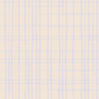 Tarafsız pastel çuval bezi bezi dokusu. Resmedilmiş suluboya efektli vektör pürüzsüz patırtı. Damalı pembe renkli, mor, ekoseli, çapraz çizgiler. Eski soluk kumaş tasarımı.