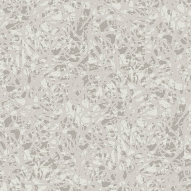 Abstract lace vector seamless pattern background. Mottled natural ecru beige backdrop with fibrous thread mesh texture. Yarn criss cross overlapping strands. Monochrome textured repeat for packaging clipart