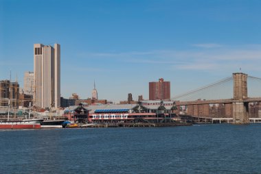 New York şehrinin silüeti