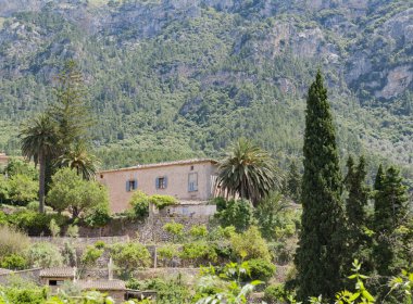 Mallorca dağ manzarası