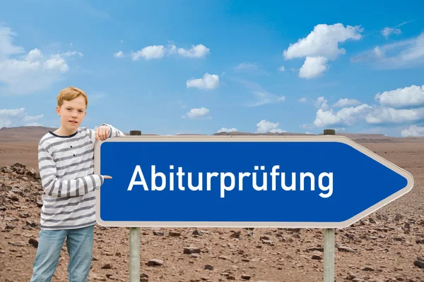 Schulabschluss - Abitur — Stockfoto