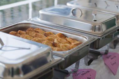 Bir Doğum günü partisi için catering gıda