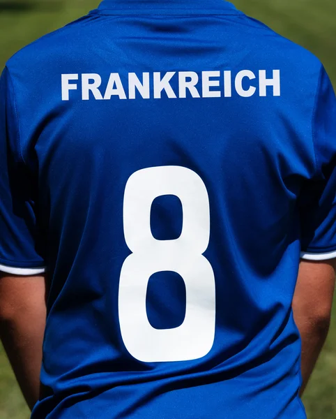 Soccer jersey France — Stock Photo, Image