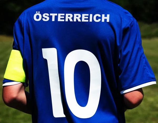 Soccer jersey Austria — Stock Photo, Image